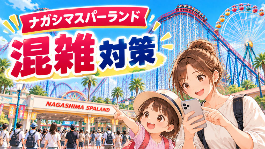 ナガシマスパーランドの子連れ向け混雑対策