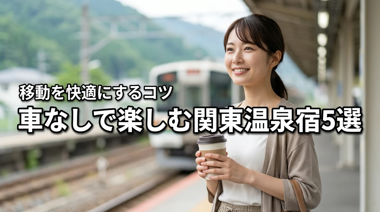 関東で車なしでも楽しめるおすすめ温泉宿5選！移動を快適にするコツも紹介