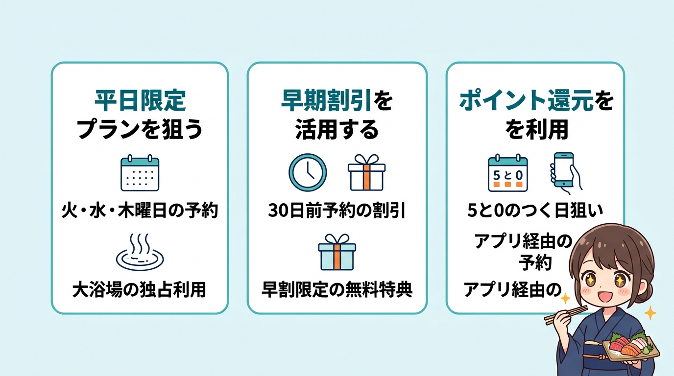 美味しい食事をコスパ良く楽しむ予約術