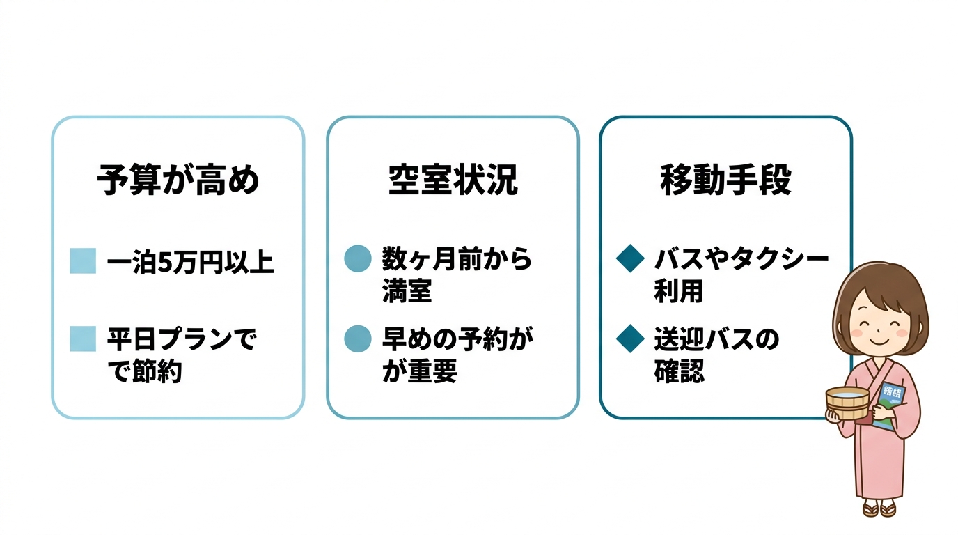 カップル宿を選ぶ際のデメリット