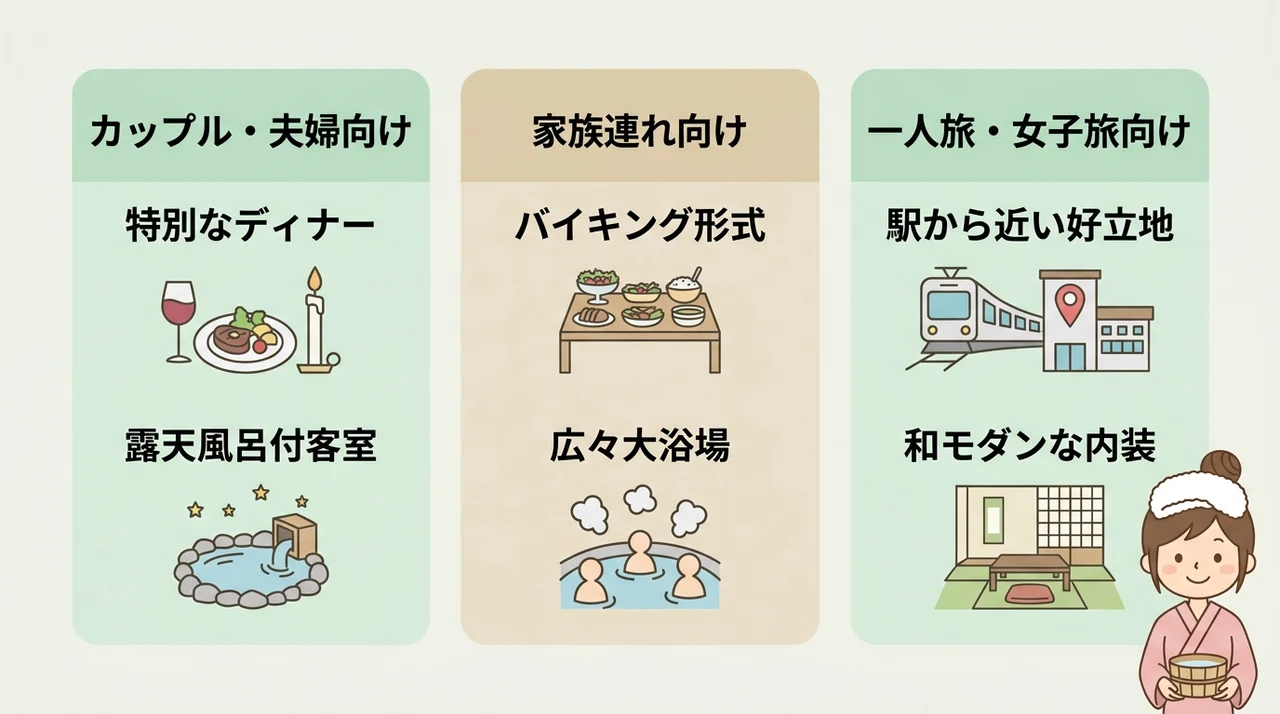 目的別で見る箱根湯本温泉宿の選び方