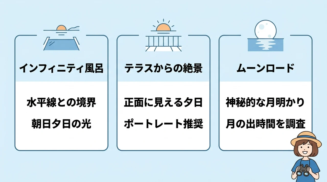 SNS映えするフォトスポット満載の宿