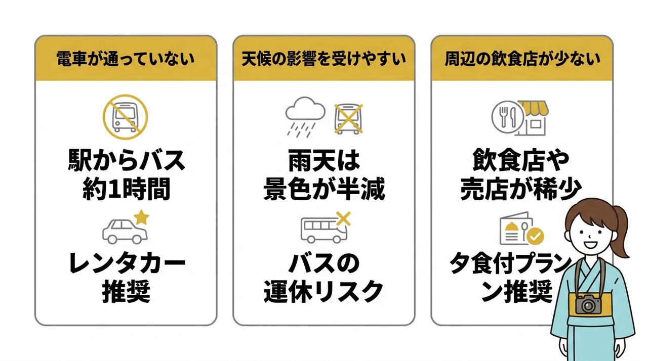 西伊豆の海が見える宿で気になるデメリット3つ