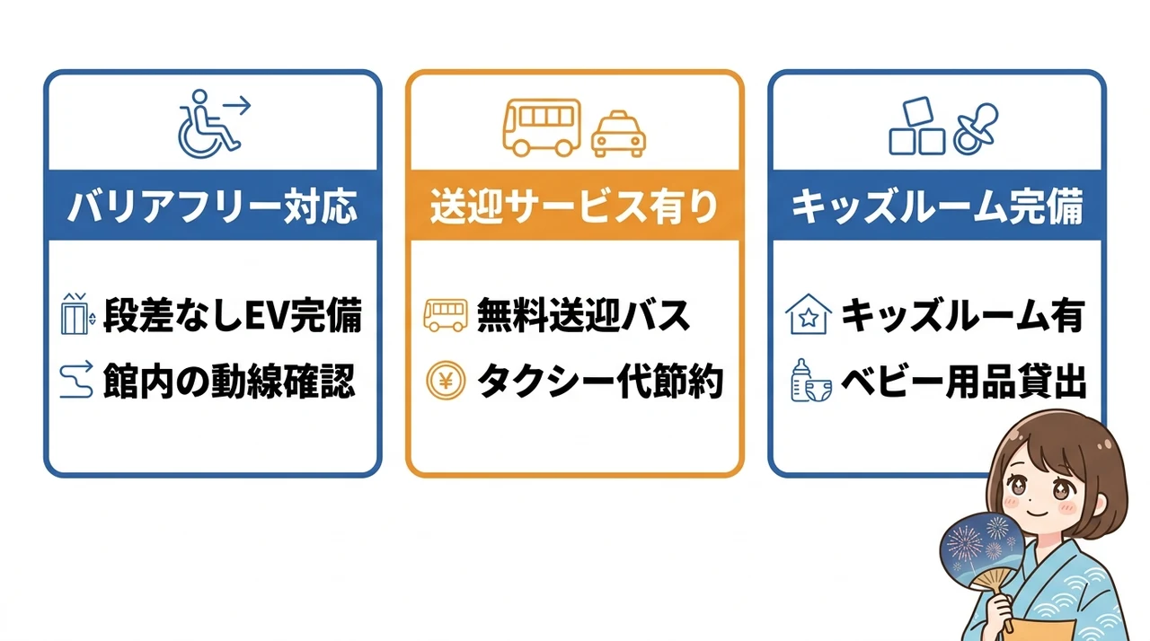 家族連れでも安心な絶景温泉宿