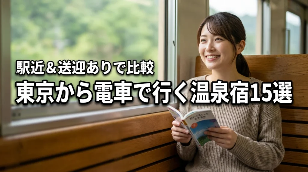 東京から電車で行ける温泉宿15選【駅近＆送迎あり】を厳選比較！