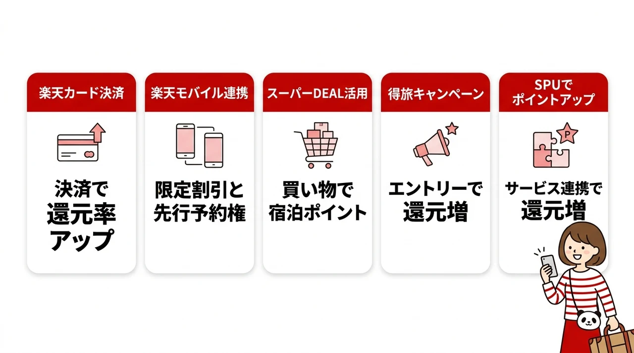 ポイント還元を最大化する楽天経済圏活用法