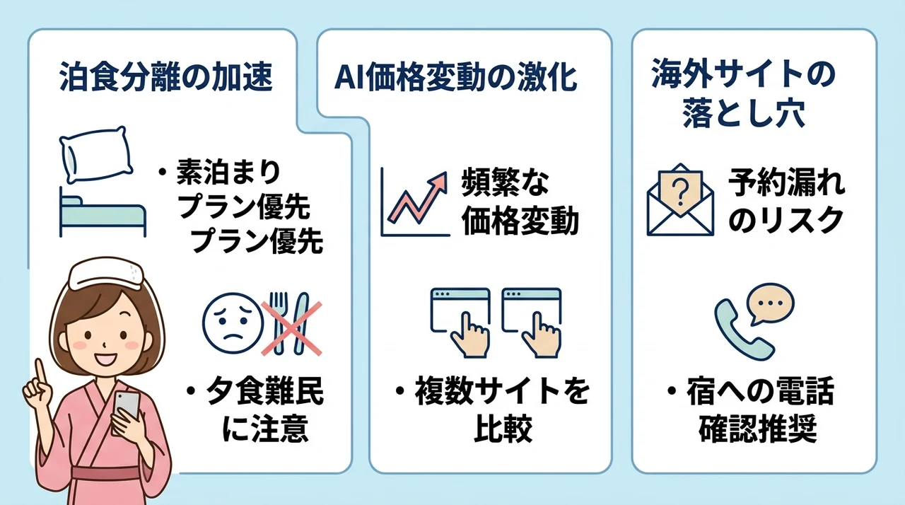温泉宿の直前予約、成功率を高める最新情報