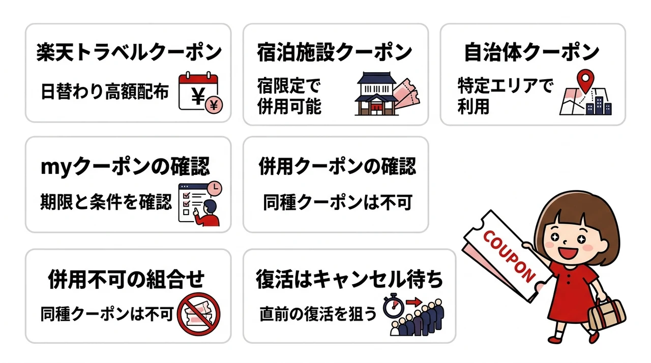 クーポンの獲得方法と利用条件