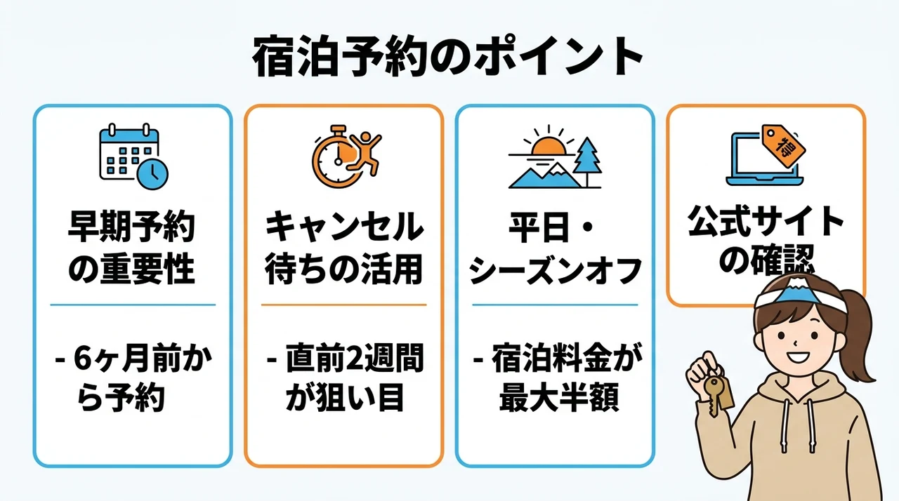 混雑期の予約を成功させる戦略