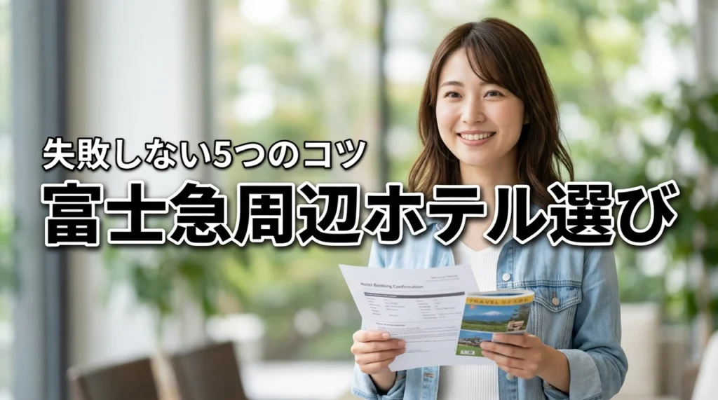 富士急ハイランド周辺ホテル失敗しないおすすめ選び方5つのコツ徹底
