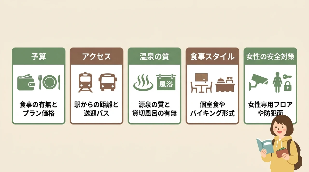 一人旅で失敗しない箱根旅館の選び方