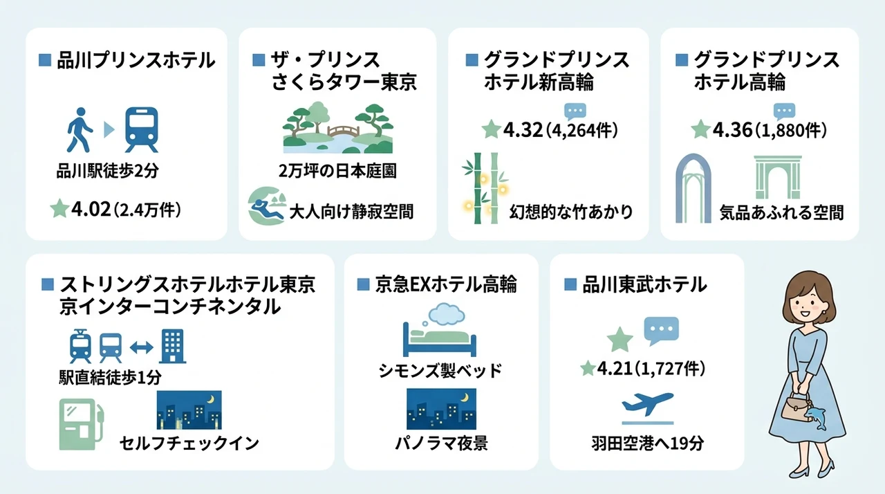 水族館直結&徒歩圏内の厳選ホテル7選