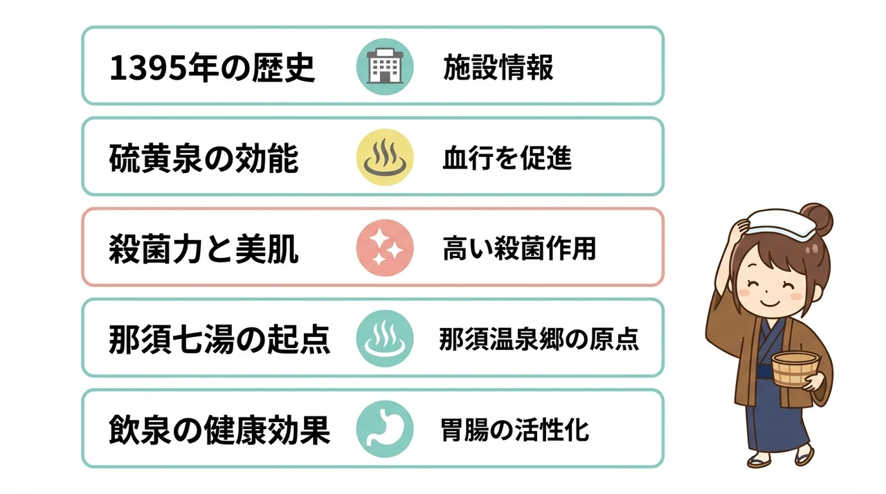 那須の名湯「鹿の湯」に浸かる5つの魅力