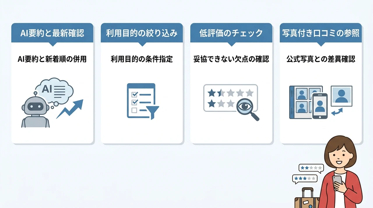 後悔しないための口コミの正しい読み解き方