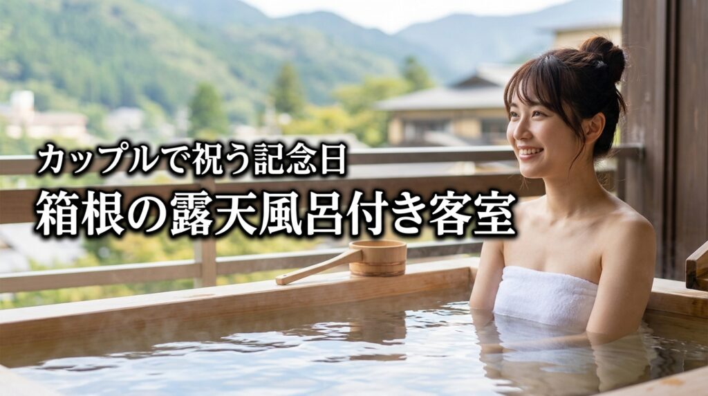 【決定版】箱根の露天風呂付き客室があるカップル向け宿！最高の記念日を演出