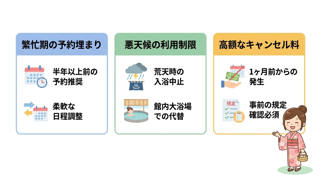 知っておきたい高級旅館のデメリット3つ