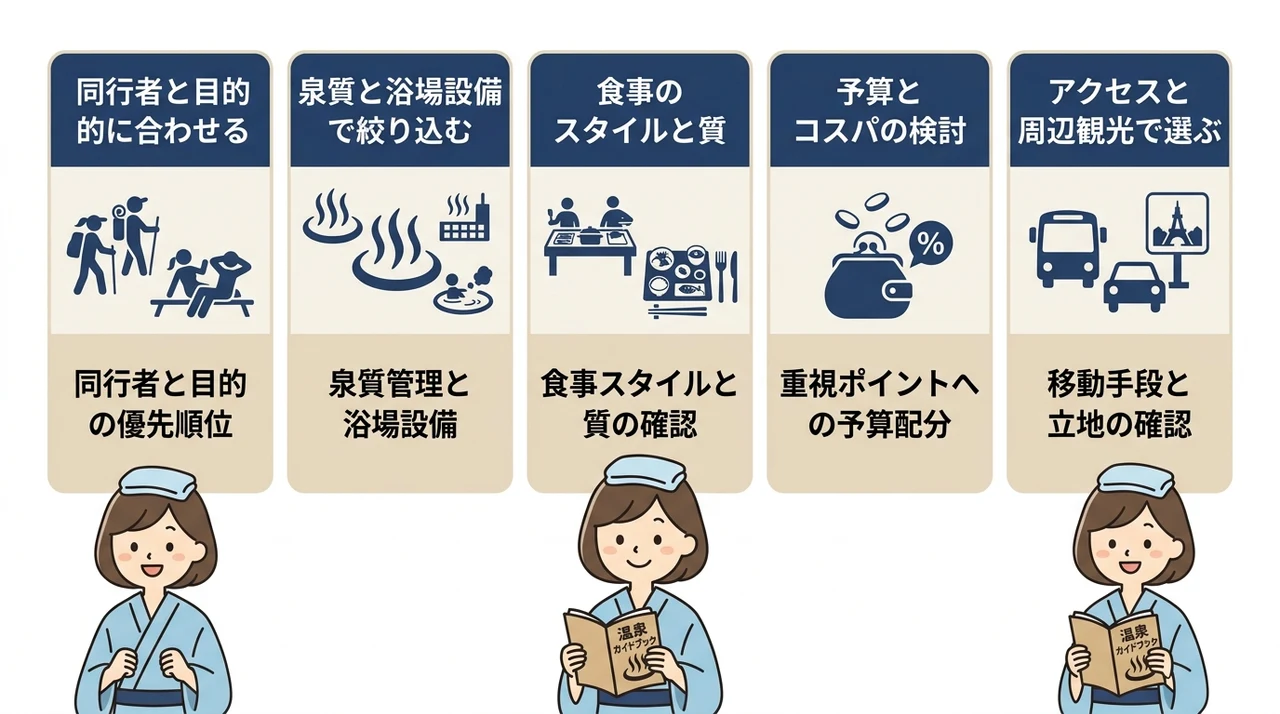 失敗しない関東の温泉宿の選び方5つの基準