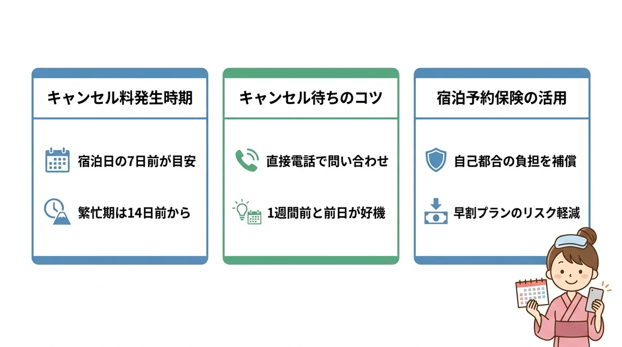 予約の失敗を防ぐキャンセル規定とリスク管理