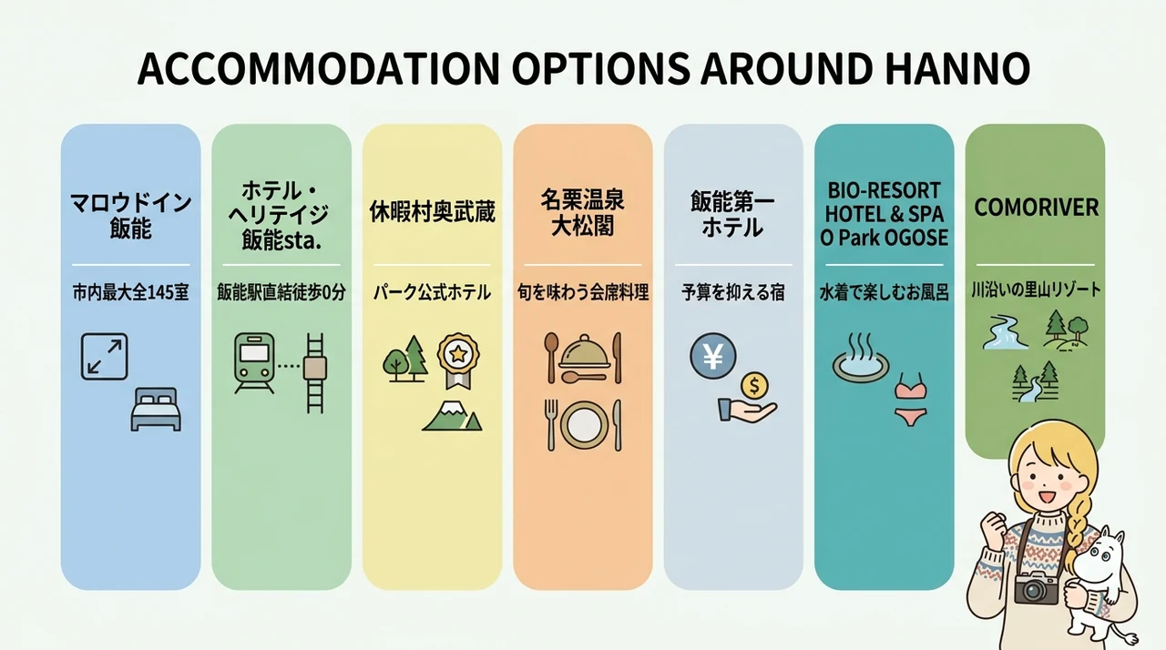 ムーミンバレーパーク周辺ホテル女子旅のおすすめ宿7選