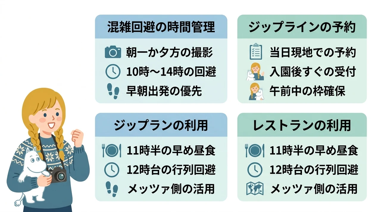ムーミンバレーパーク女子旅で後悔しないための注意点