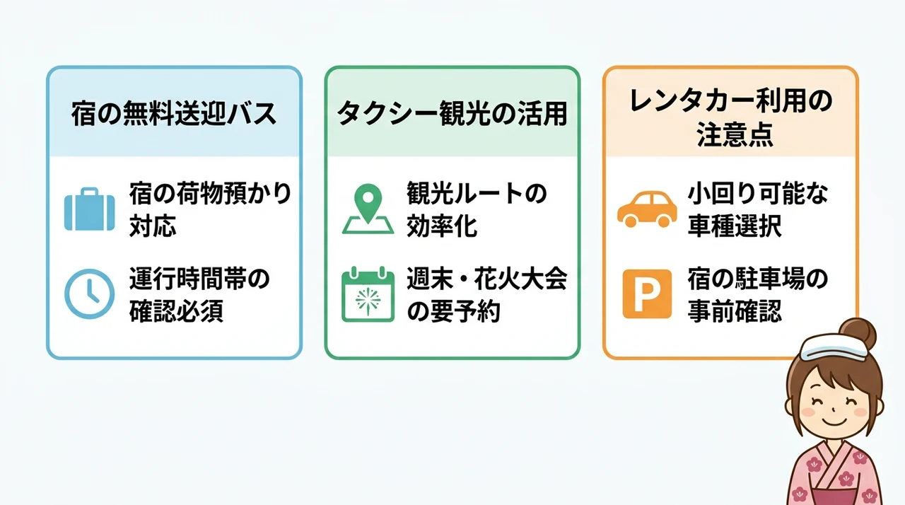 移動の不安を減らす熱海駅周辺のアクセス術