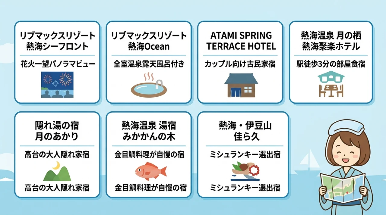 1泊2万円以下！熱海の安い客室露天風呂付き宿7選