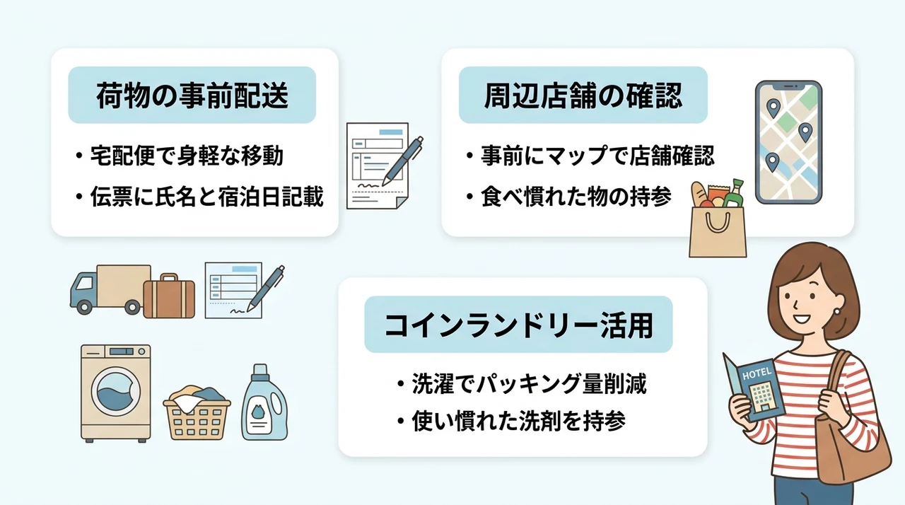 ホテル滞在をさらに快適にする裏技と準備