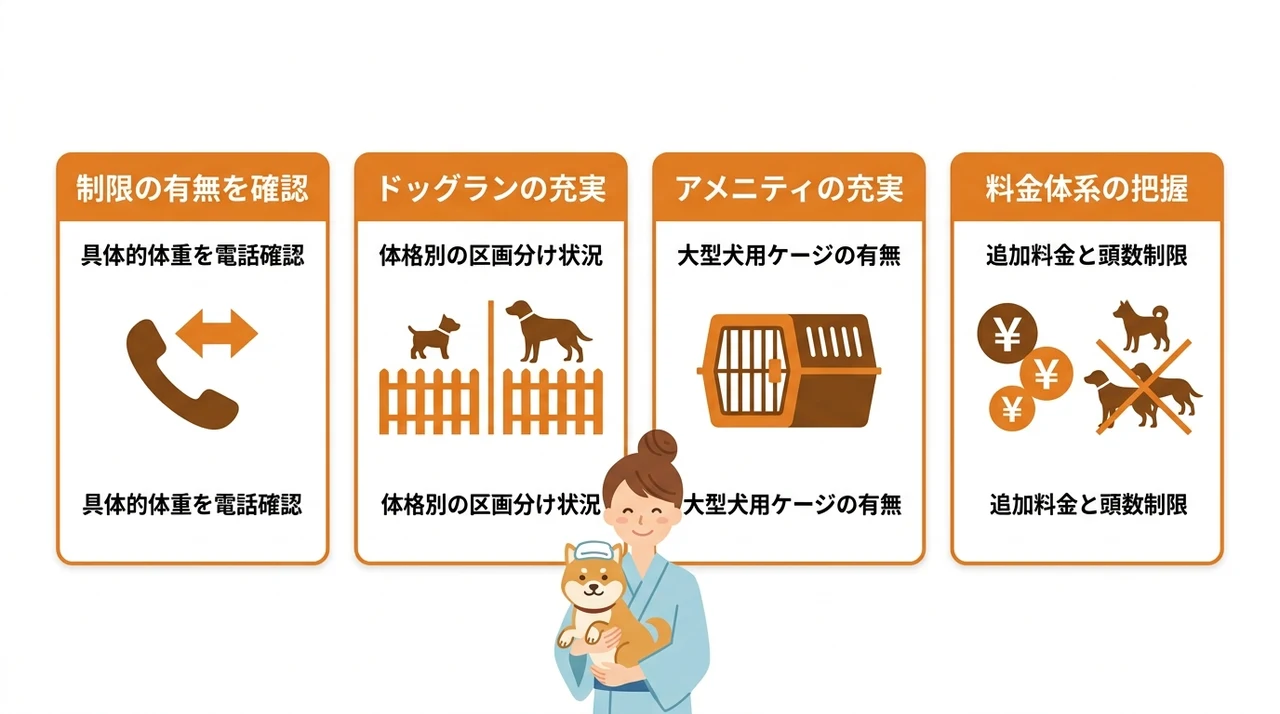 大型犬や多頭飼いでも安心して泊まれる宿の条件