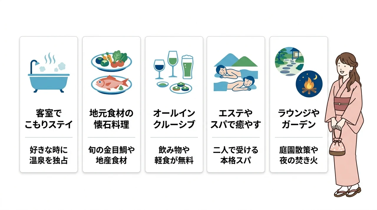 伊豆高級旅館で叶える非日常の贅沢な過ごし方