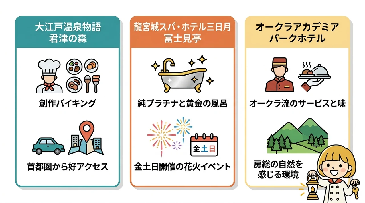 家族連れに支持される設備充実の宿