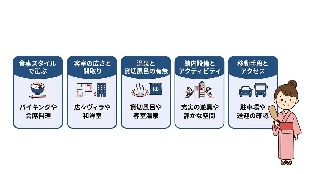 三世代が満足する草津温泉の宿の選び方