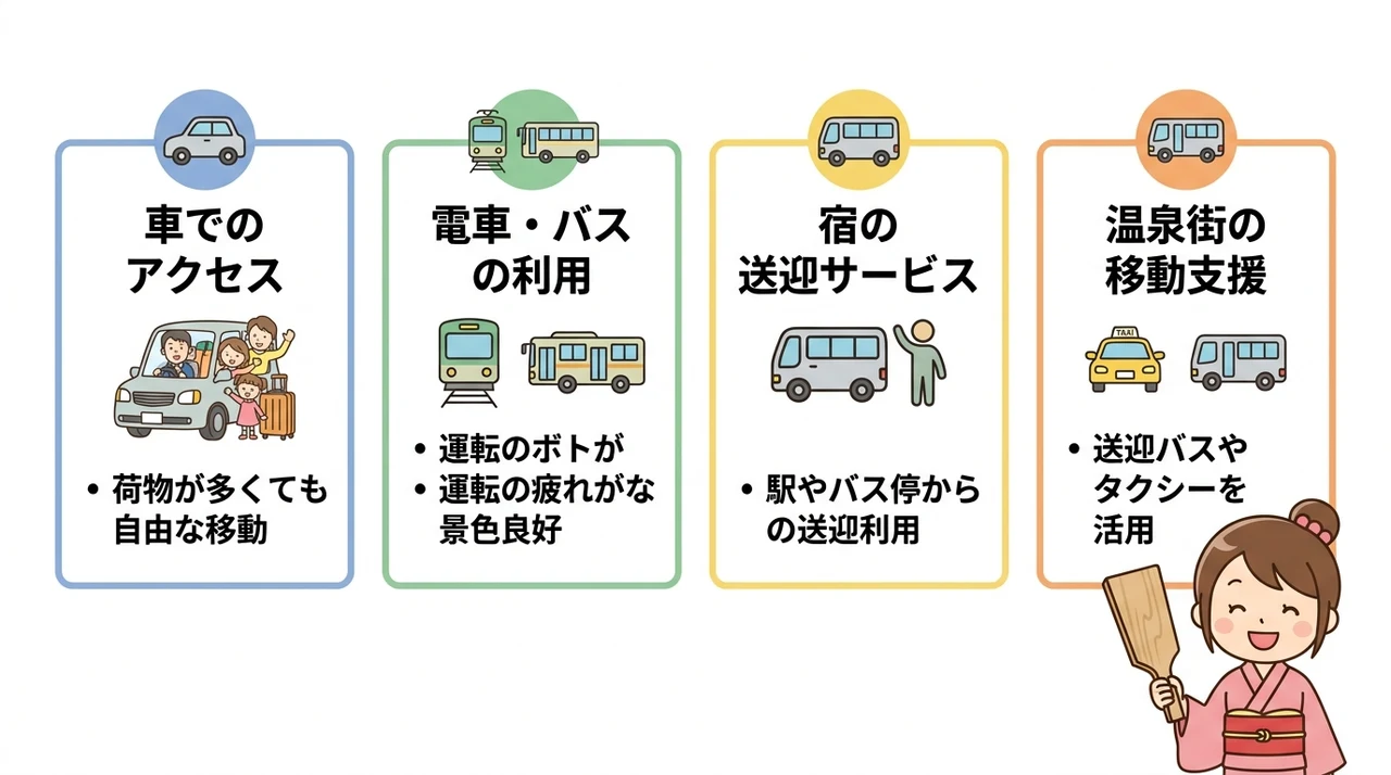 三世代の草津旅行で後悔しない移動手段