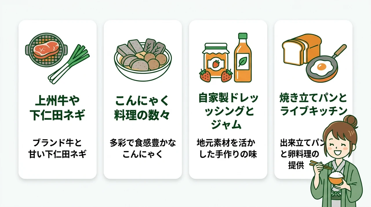 地元食材を活かした朝食の魅力