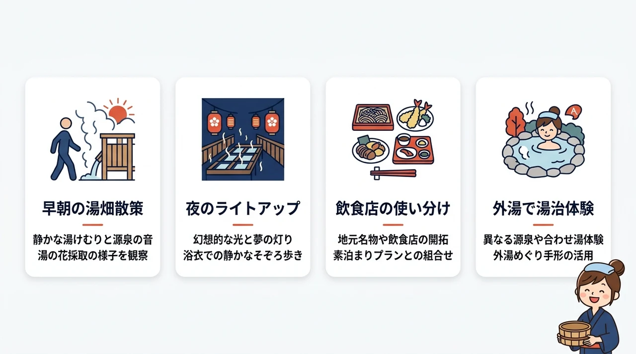 連泊をさらに充実させる草津温泉の歩き方