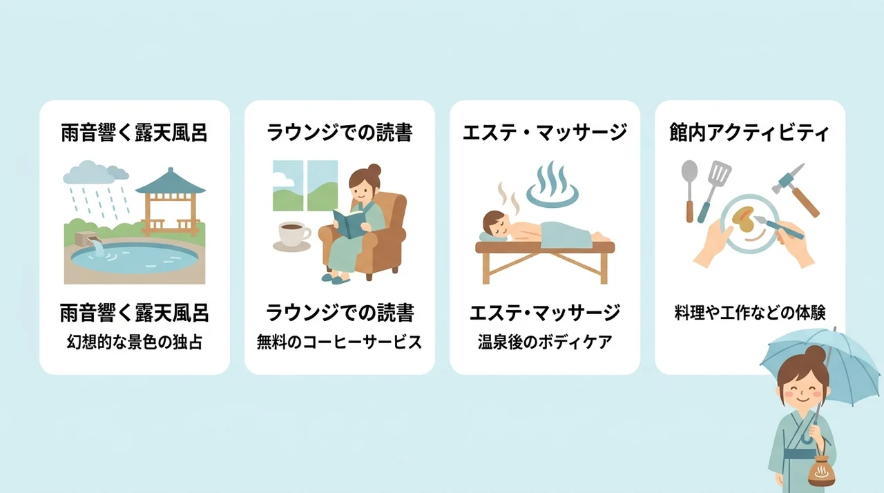 宿での滞在をさらに快適にする過ごし方