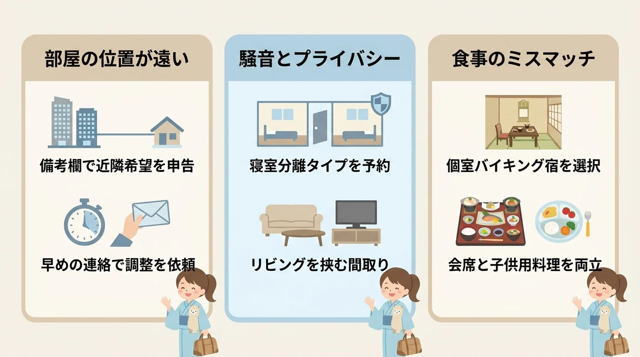三世代旅行でありがちな失敗と対策