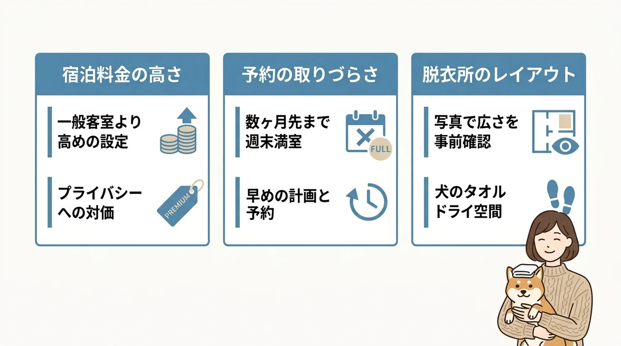 知っておきたい露天風呂付き客室のリアルな注意点