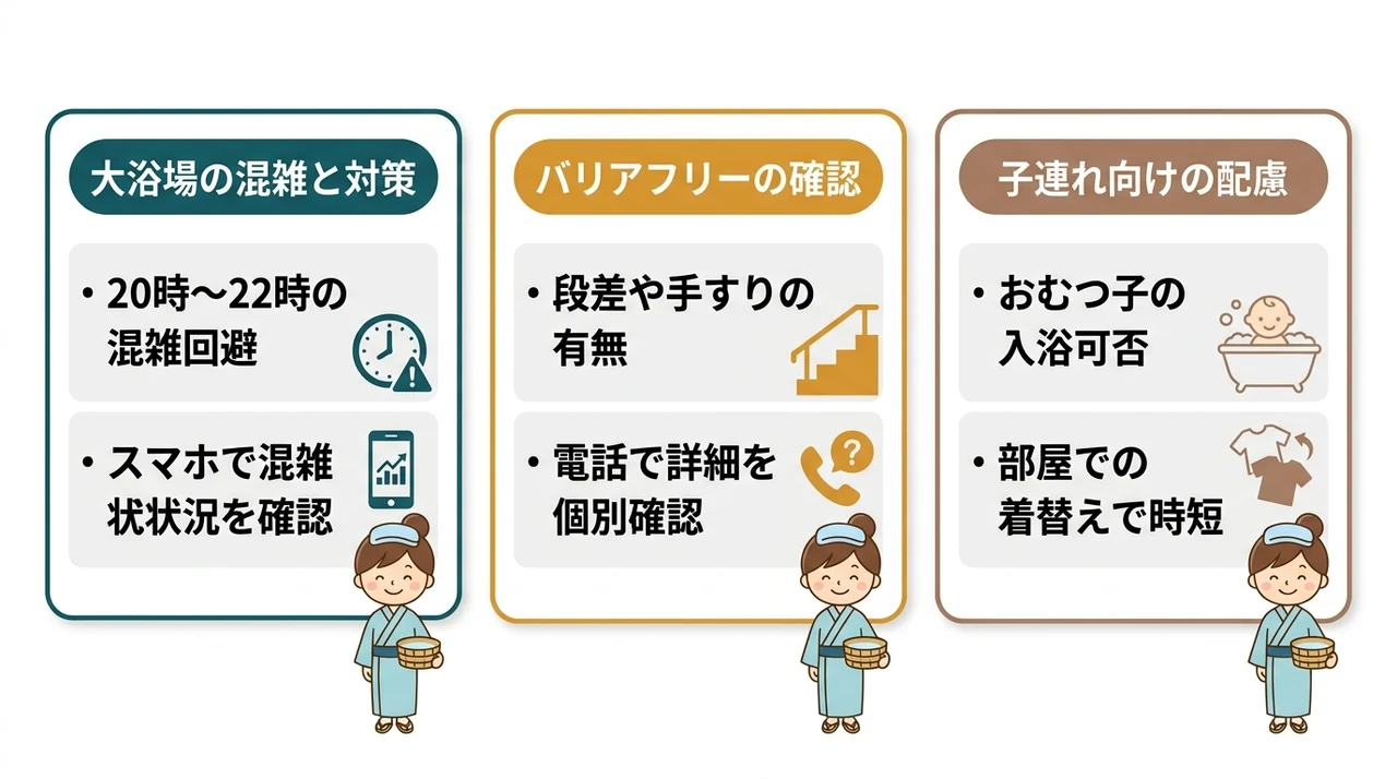 宿選びで失敗しないために知っておきたい注意点