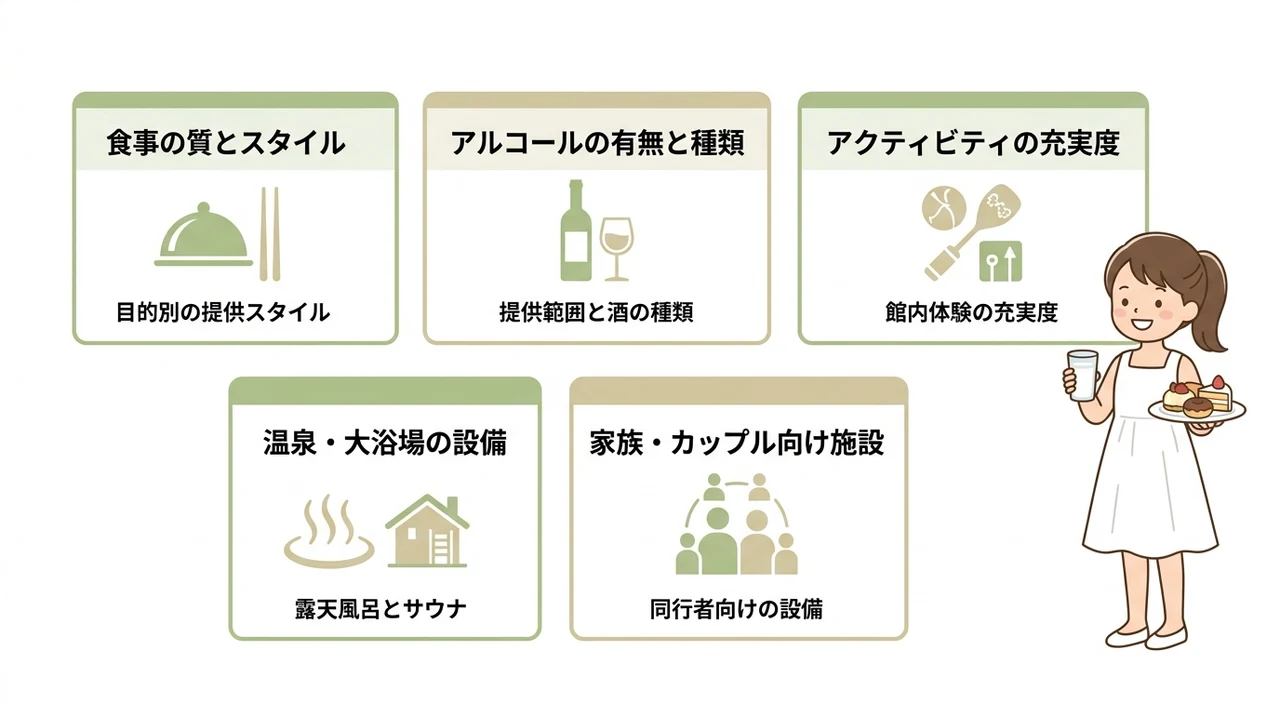 那須の宿で失敗しないオールインクルーシブの選び方