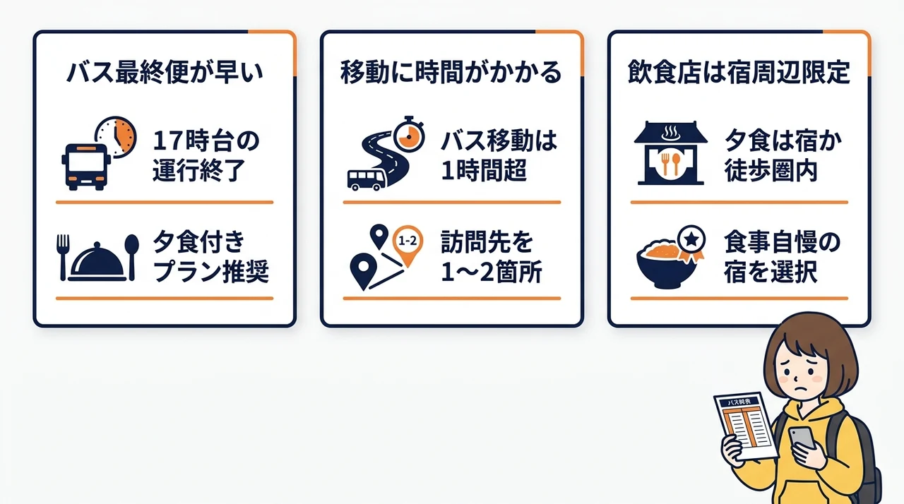 車なし那須旅行で知っておくべきデメリットと対策