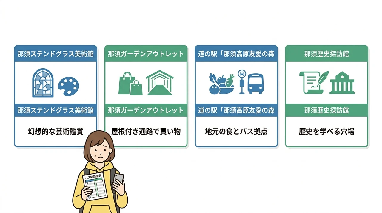悪天候やトラブル発生時の代替プランと避難スポット