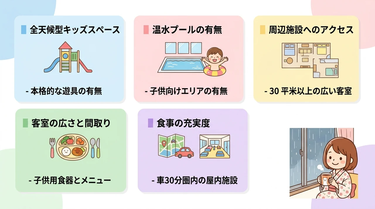 子連れ家族に最適な那須の宿の選び方