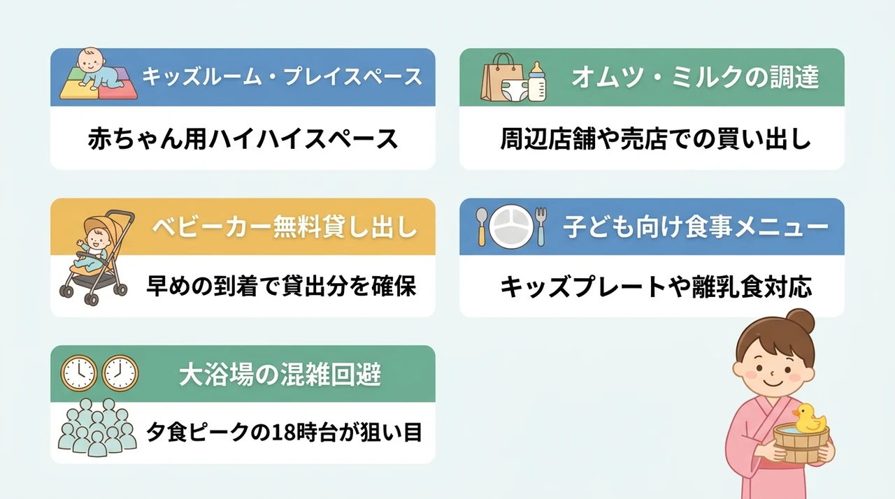 家族旅行がもっと快適になるホテルの嬉しいサービス