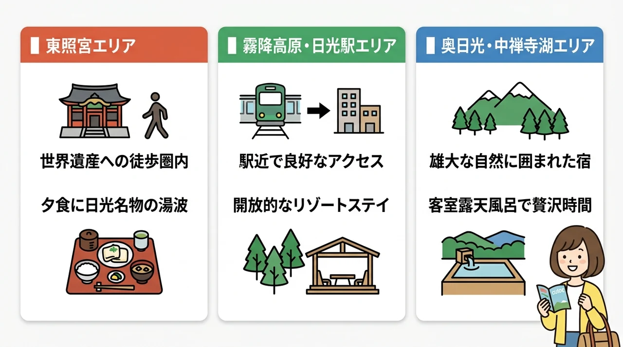 世界遺産エリア別に見る厳選宿の魅力