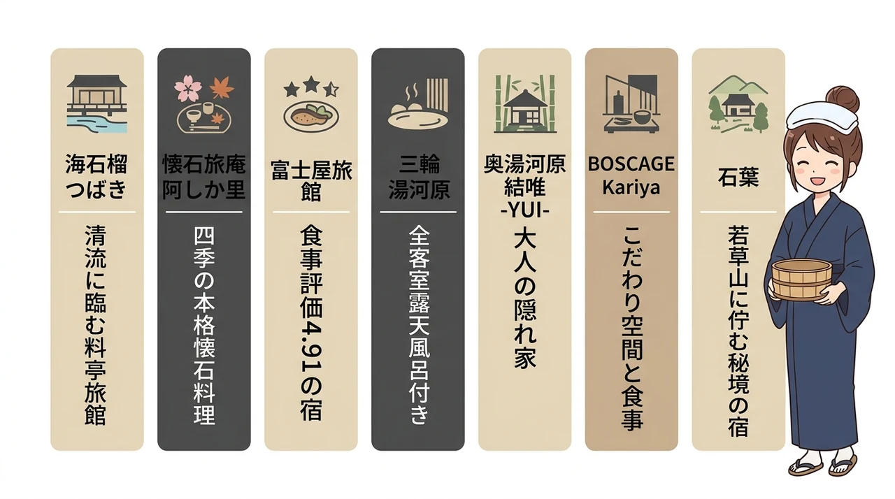 厳選!湯河原温泉で一度は泊まりたい憧れの宿7選