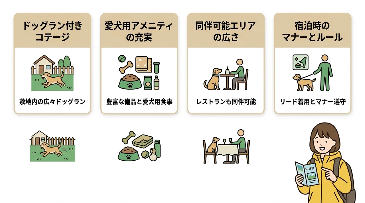 ペット同伴で泊まれるおすすめホテルと注意点