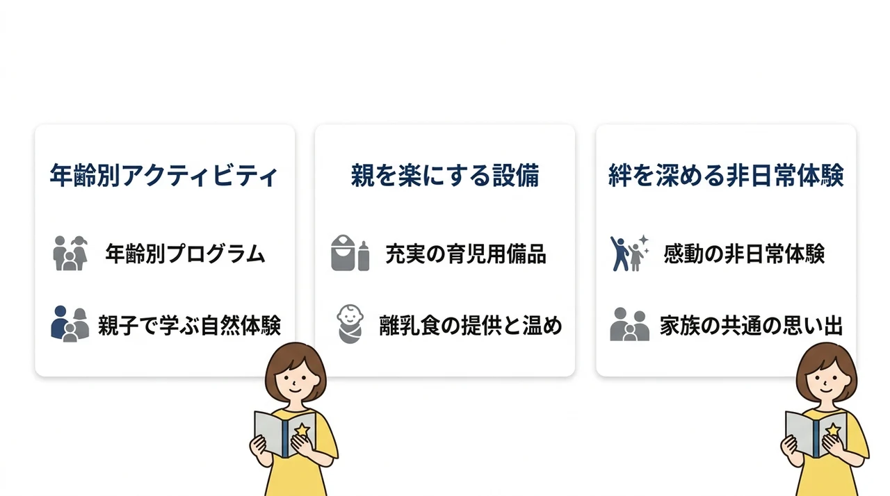子連れ家族に星野リゾートが選ばれる3つの理由