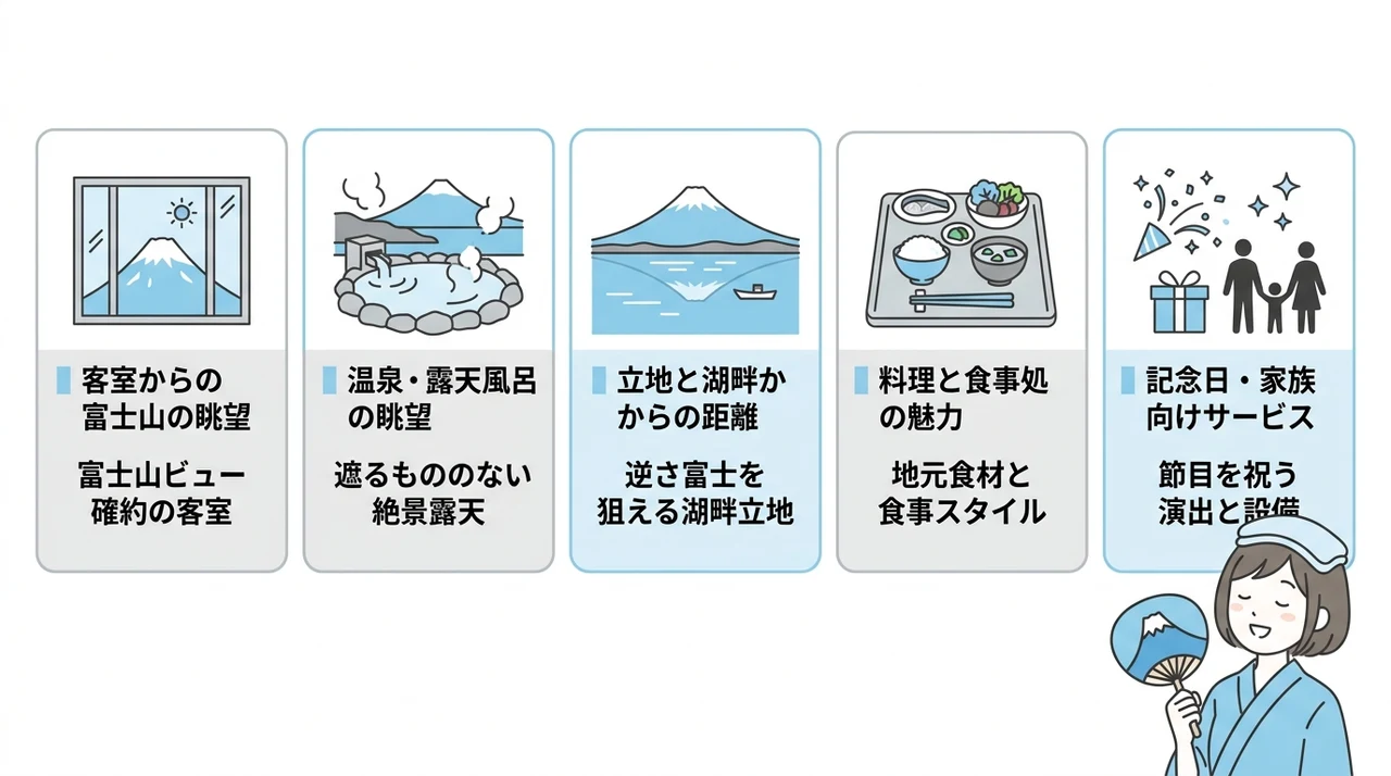 絶景を叶える宿選びの5つのポイント