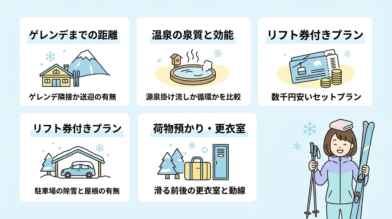 万座温泉スキー宿の魅力と選び方のポイント