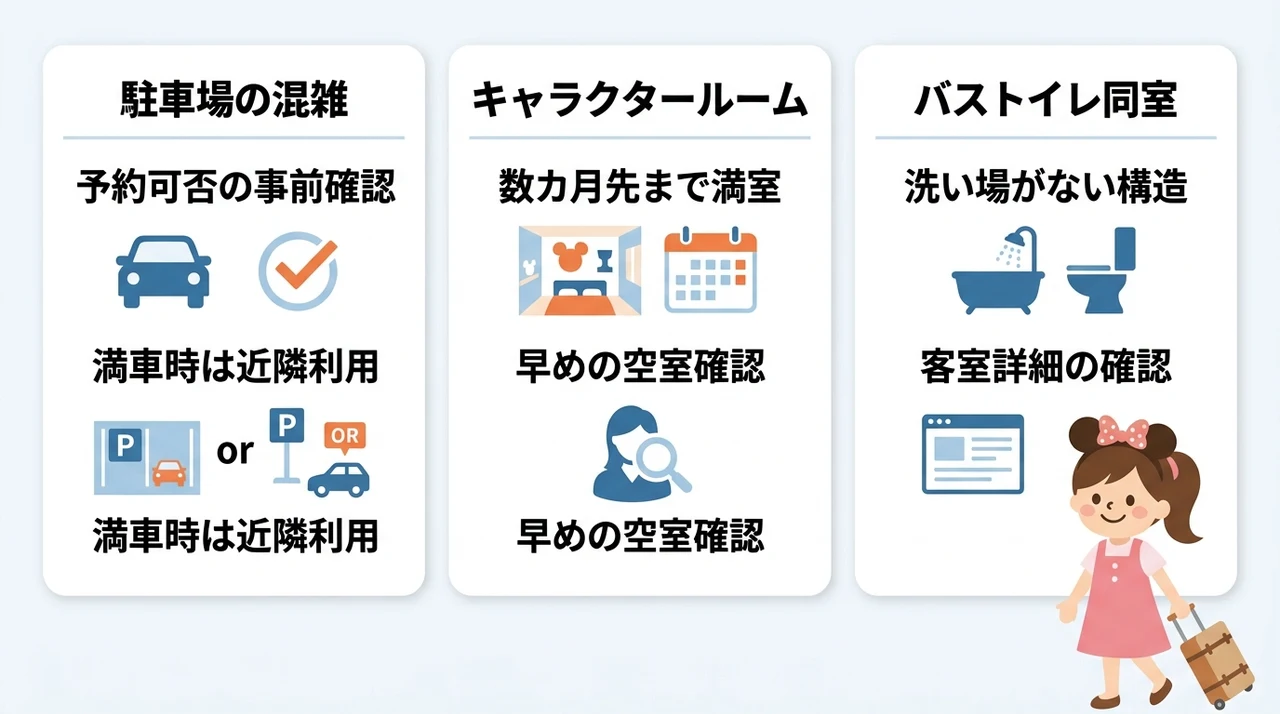 知っておきたいホテル宿泊の注意点